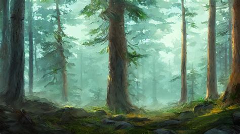 Artstation Fantasy Landscapes Vol 4 Boreal Forest Artworks