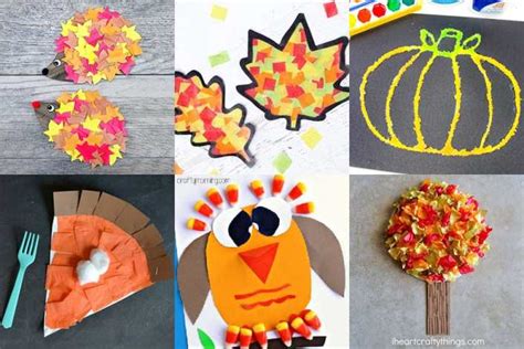 35 Easy And Cheap Fall Kids Crafts Over The Big Moon
