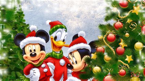 Disney Christmas Wallpapers Wallpaper Cave