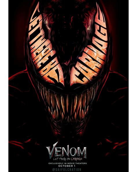Venom Let There Be Carnage Poster Art Posterspy