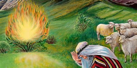moses and the burning bush bible story