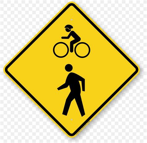 Pedestrian Crossing Traffic Sign Warning Sign Road Png 800x800px