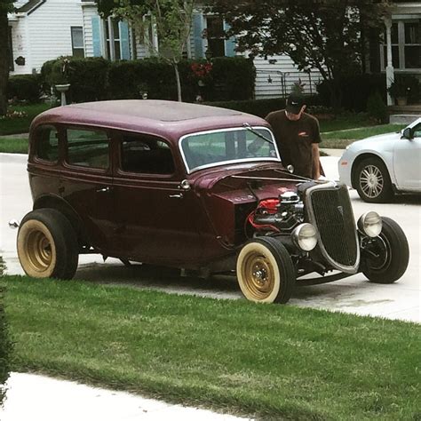 1934 Ford Sedan Hot Rod Survivorsold The Hamb