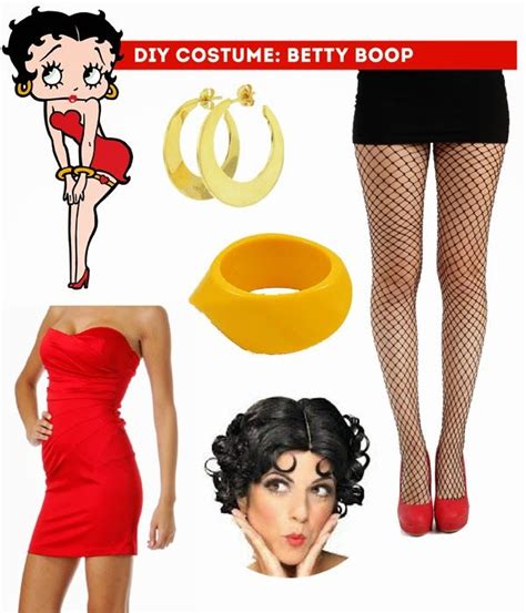 Diy 8 Thrifty Halloween Costume Ideas Betty Boop Halloween Costume