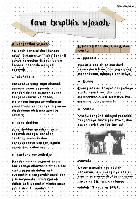 Ambisnotes Sejarah Wajib Cara Berpikir Sejarah Kelas Ambisnotes