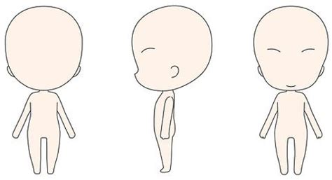 Nendoroid Body Framework Chibi Drawings Cute Kawaii Drawings Easy
