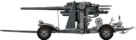 Original Feld Lesen 88mm Flak Modul Genau Birma