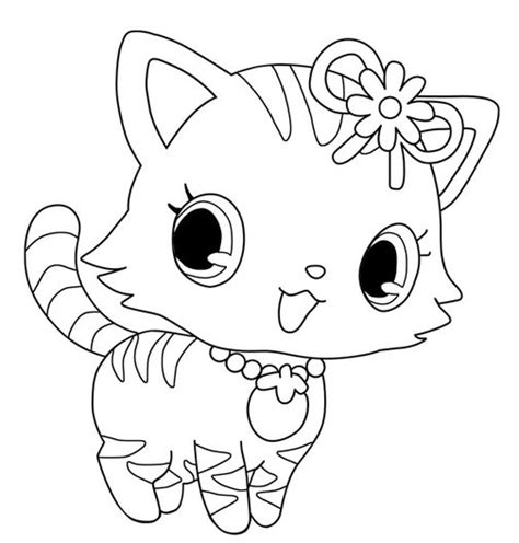 Coloring Page Jewelpet Cartoons Printable Coloring Pages