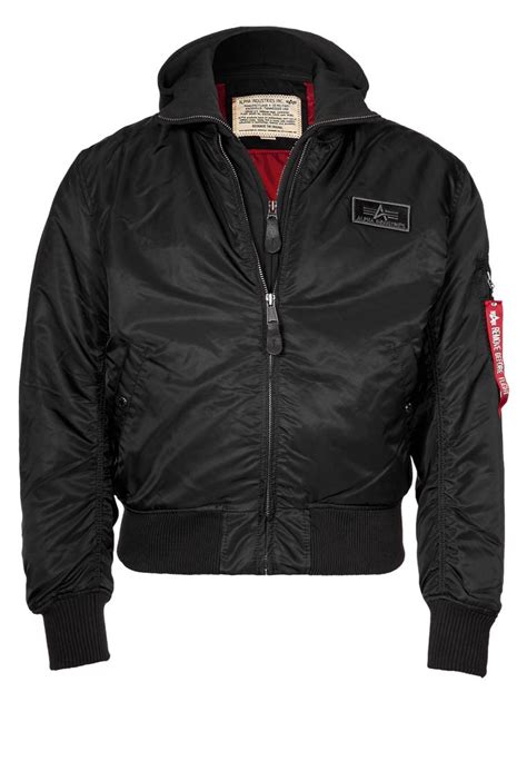 Official alpha industries® bombers jackets, military flight jackets, field coats and parkas for men and women. Alpha Industries Bomber Jacket - black - Zalando.co.uk