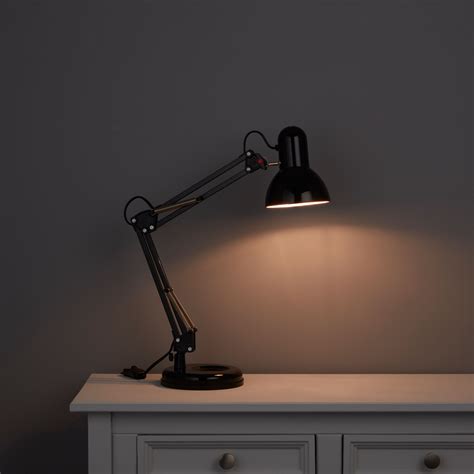 Adjustable Black Desk Lamp Departments Diy At Bandq