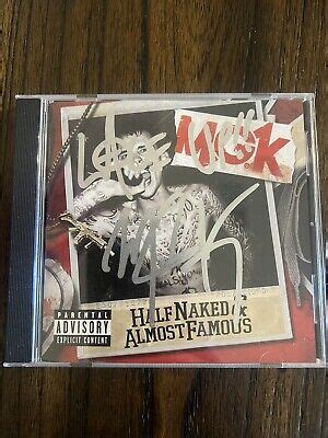 Machine Gun Kelly Signed Autographed Half Naked And Almost Famous CD EBay