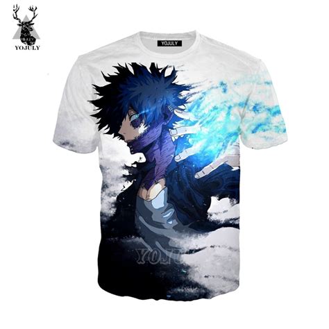 3d Printed T Shirt Anime Boku No My Hero Academia Dabi Scar Tee Shirt