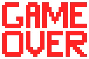 game over | Pixel Art Maker