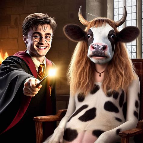 tf cow hermione harry potter 101 by mondohneerde on deviantart