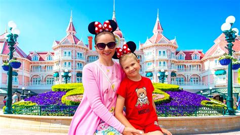 Diana And Roma Visited Disneyland Youtube