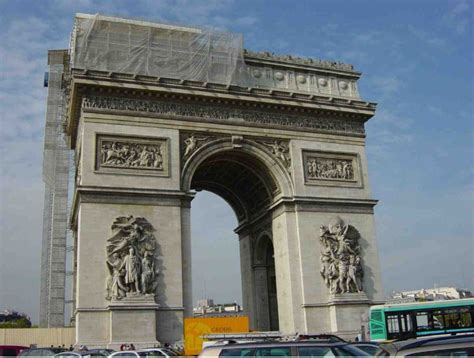 Arc De Triomphe Échafaudages Depoux Structure Ingénierie