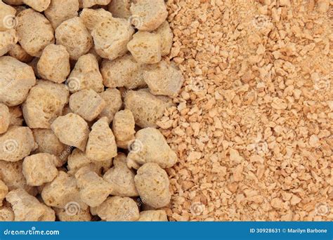 Soybean Chunks And Flakes Stock Image Image 30928631