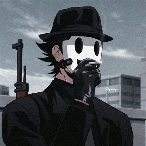 𝐒𝐍𝐈𝐏𝐄𝐑 Cartoon Aesthetic Profile Pic Dark Sniper Dark Anime