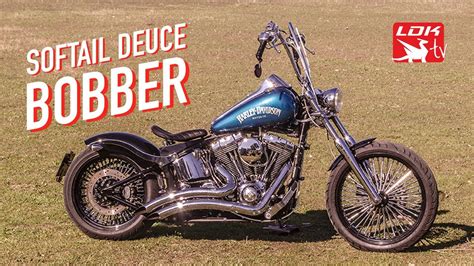 Harley Davidson Softail Deuce Bobber Lord Drake Kustoms Youtube