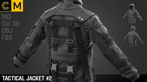 Military Tactical Jacket 3d Model Cgtrader