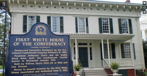 The First White House Of The Confederacy Ken Rivenbark