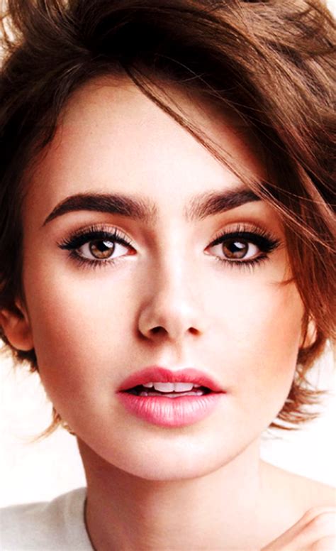 Lily Collins Lily Collins Short Hair Styles Hair Styles