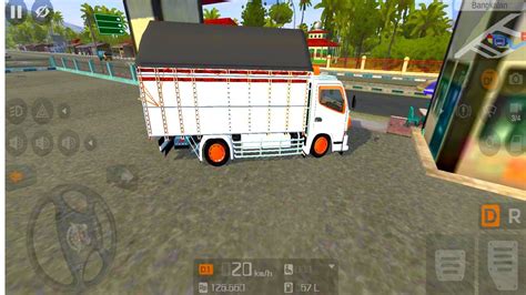 Truk Oleng Simulator Bussid Permainan Mobil Mobilan Truk Canter Fuso