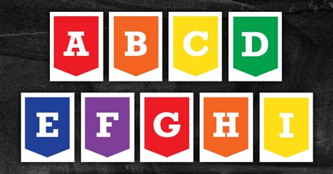A To Z Free Printable Letters For Banners Entire Alphabet Tutorial Pics
