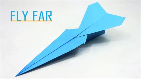How To Make A Paper Airplane Easy That Fly Far Youtube
