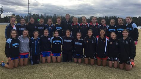 Riverina Girls Selected In Nsw Under 15 Australian Football Team The