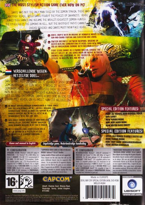 Pc Devil May Cry Dantes Awakening Special Edition Beg Kaptenkrok
