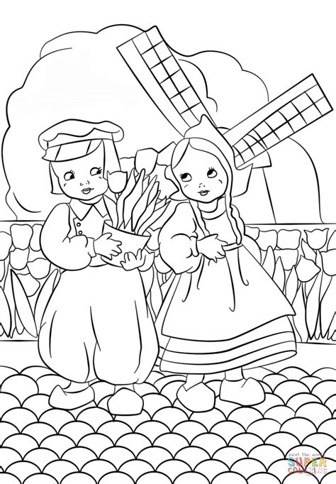 Printable Dutch Coloring Page Netherlands Coloring Vrogue Co