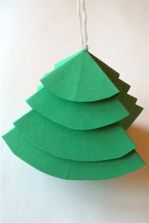 How To Make Folded Paper Christmas Decorations Birch And Button
