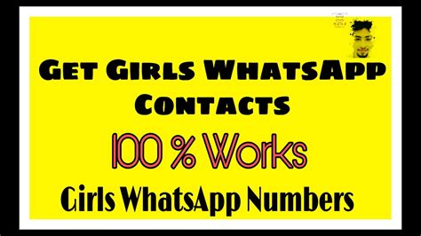 get girls whatsapp numbers for chatting