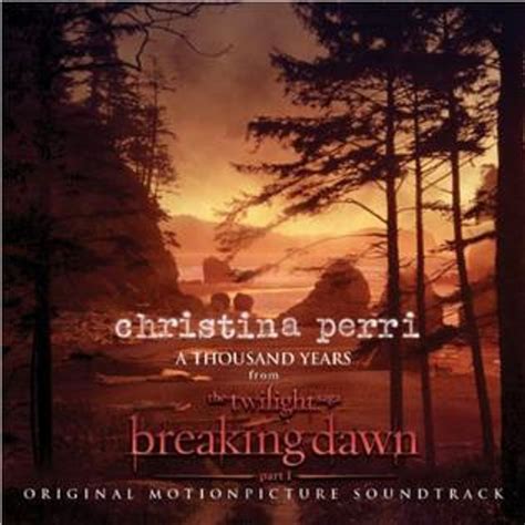 Christina Perri A Thousand Years Backing Track Included แผ่น By