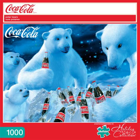Buffalo Games 1000 Piece Puzzle Coca Cola Polar Bears