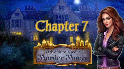 Adventure Escape Murder Manor Walkthrough Chapter 7 Youtube