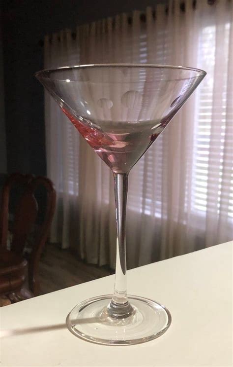 waterford marquis crystal pink martini glass polka dot etsy pink martini martini glass martini