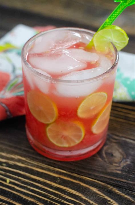 Watermelon Lime Aqua Fresca Recipe A Summer Mocktail