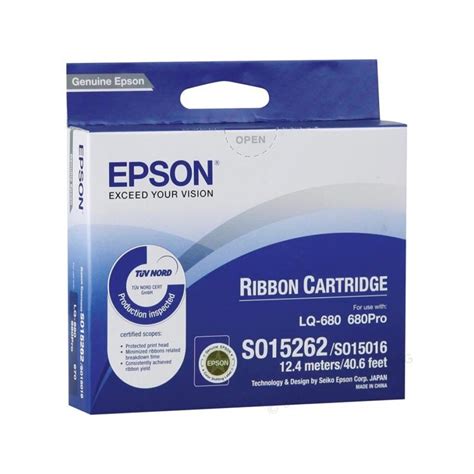 Epson lq 690 ribbon installation. RUBAN NOIR EPSON LQ-680 - MyTek