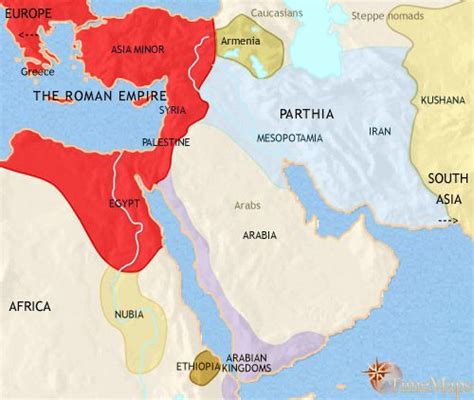 Timemaps Middle East Destinations Map History