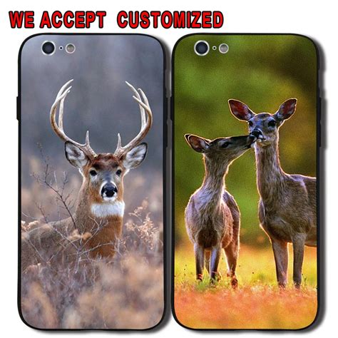 Animal Deer Phone Cover Shell Case For Iphone 5 5s Se 6 6s 7 8 Plus X