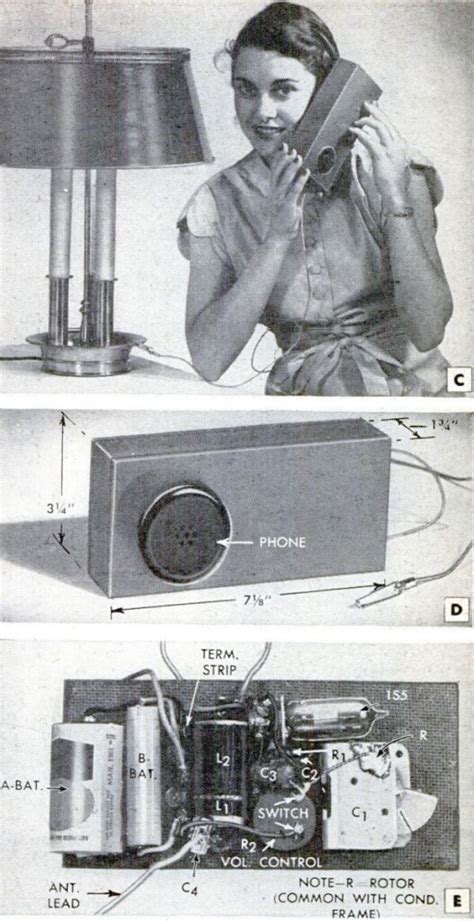 1950 One Tube Broadcast Portable