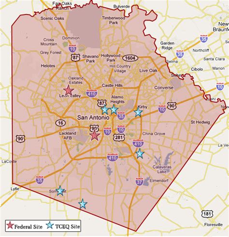 Superfund Sites In Bexar County Texas Commission On Environmental