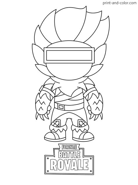 Here's a full list of all fortnite skins and other cosmetics including dances/emotes, pickaxes, gliders, wraps and more. Fortnite coloring pages | Print and Color.com