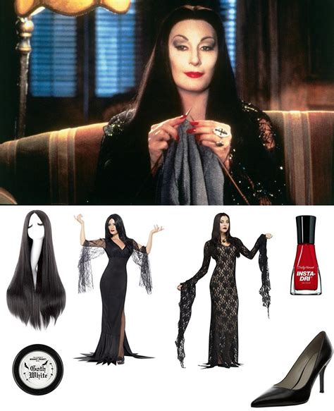 Morticia Addams Costume Carbon Costume Diy Dress Up Guides For Cosplay Halloween Vlr Eng Br