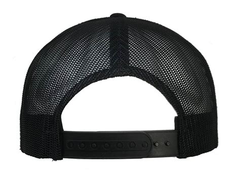 Big Black Mesh Flexfit Cap