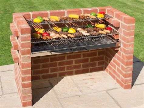 Brick Bbq Grill Video Tutorial How To Make A Temporary Brick Grill Outdoor Bbq Grill