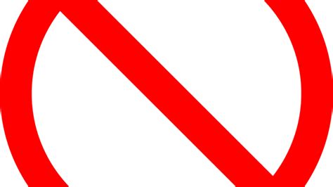No Symbol Png Clipart Large Size Png Image Pikpng