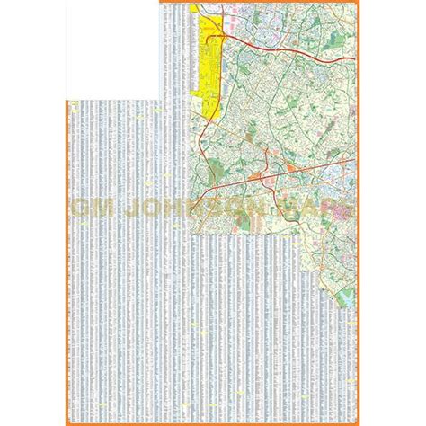 Northern Virginia Virginia Street Map Gm Johnson Maps